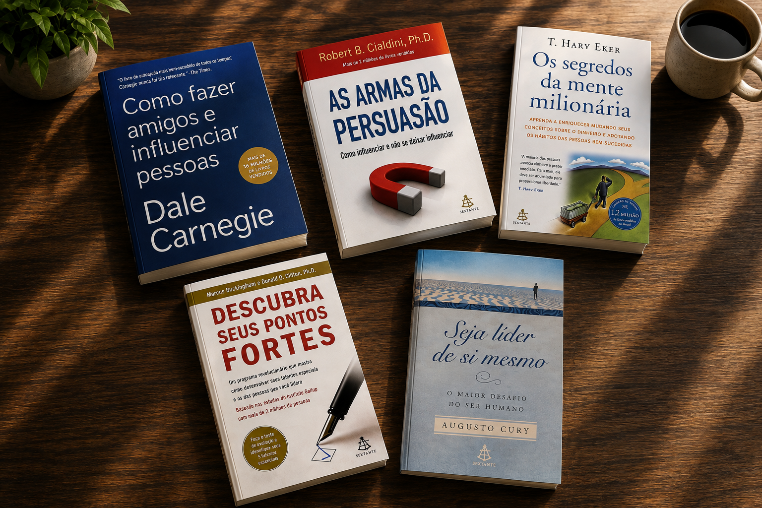 5 livros para desenvolvimento pessoal que mudaram minha forma de pensar